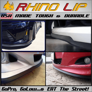 Image of Universal Front or Rear Bumper Lip Splitter Body Spoiler Fascia Skid Plate Trim