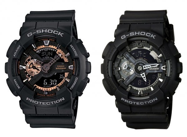 Image of 2X CASIO G-SHOCK GA-100-1AER
