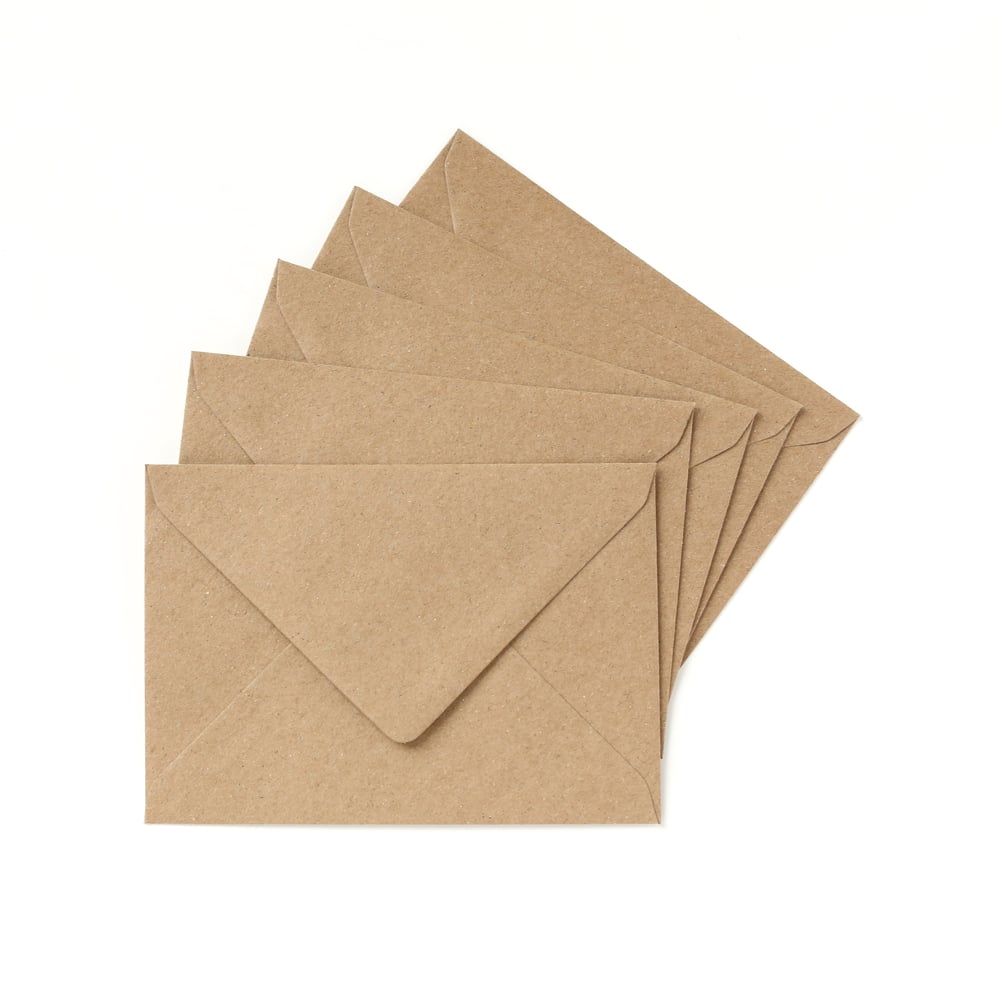 Assortiment d'enveloppes en couleur - 11,5 x 16 cm - 100 pcs