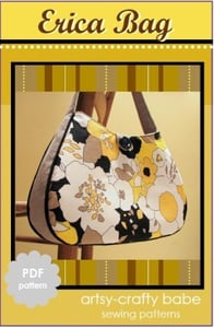 Image of The Erica Bag PDF sewing pattern