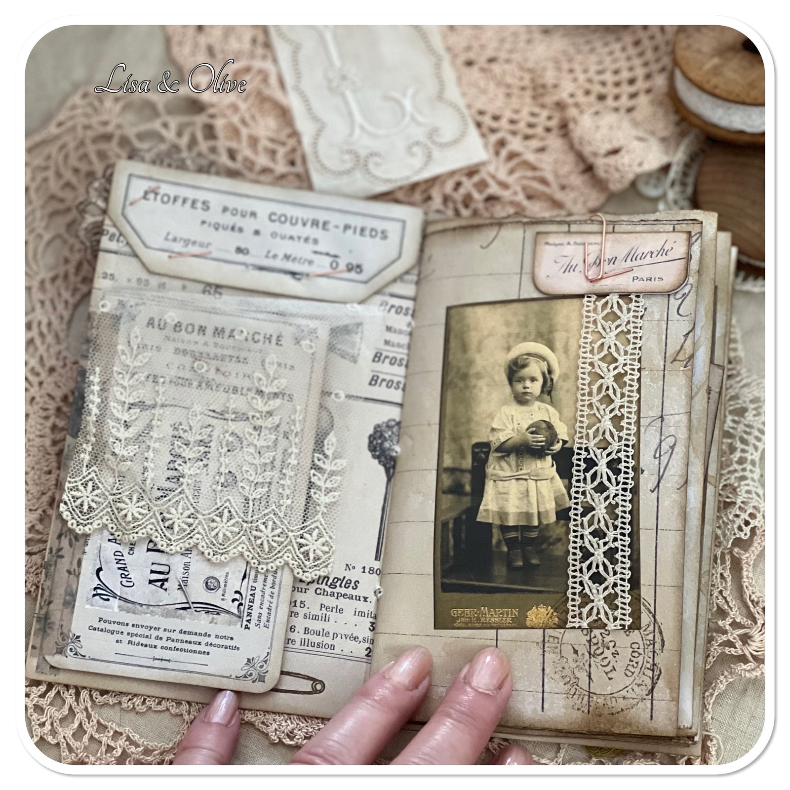 ファッション人気ブランドランキング vintage-french-lace-sample- 文房具・ステーショナリー