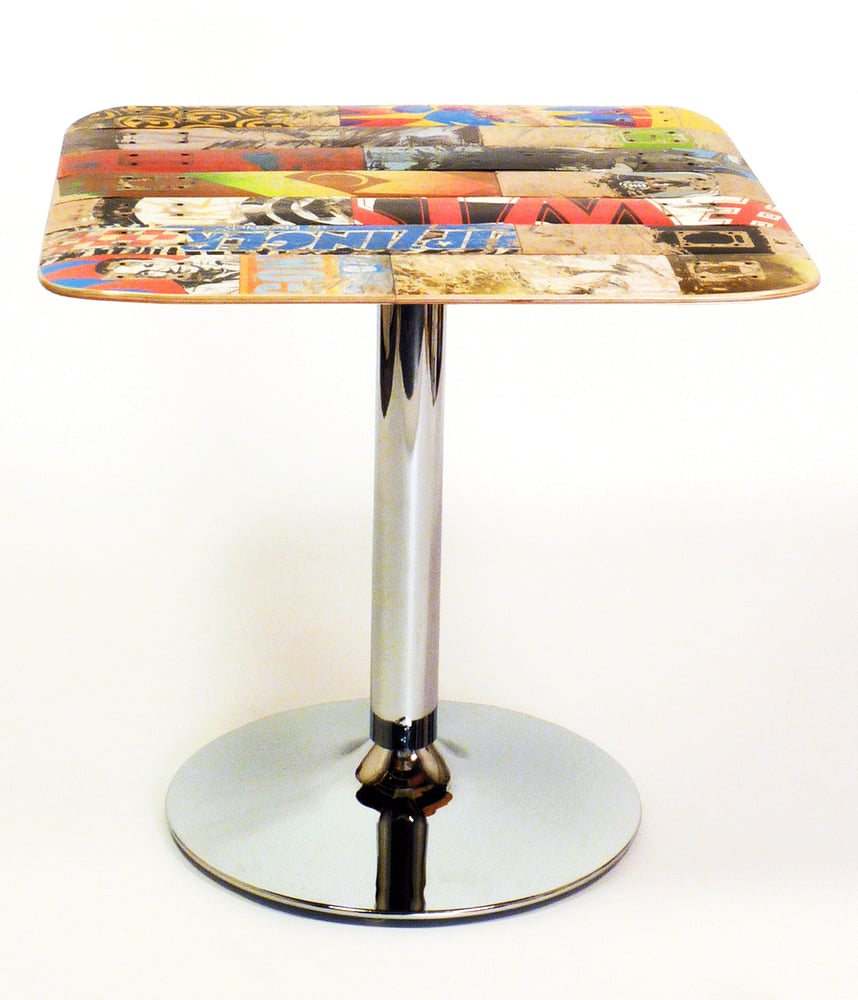 Image of Skatecafe - Recycled Skateboard Dining Tables