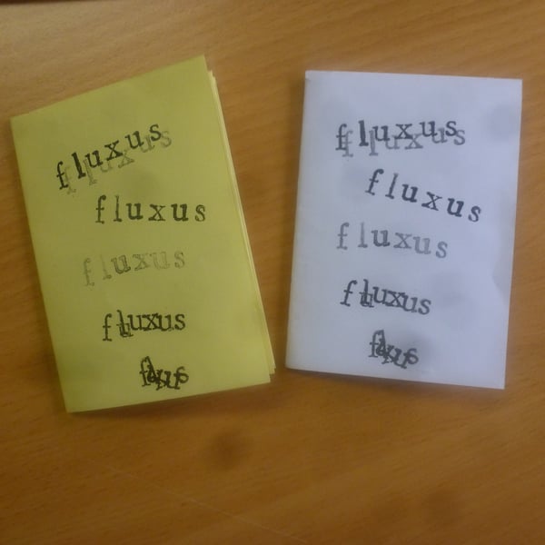 Image of Fluxus zine 