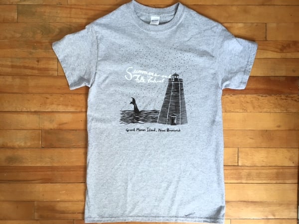 Image of Summers End Folk Festival TSHIRT in GREY