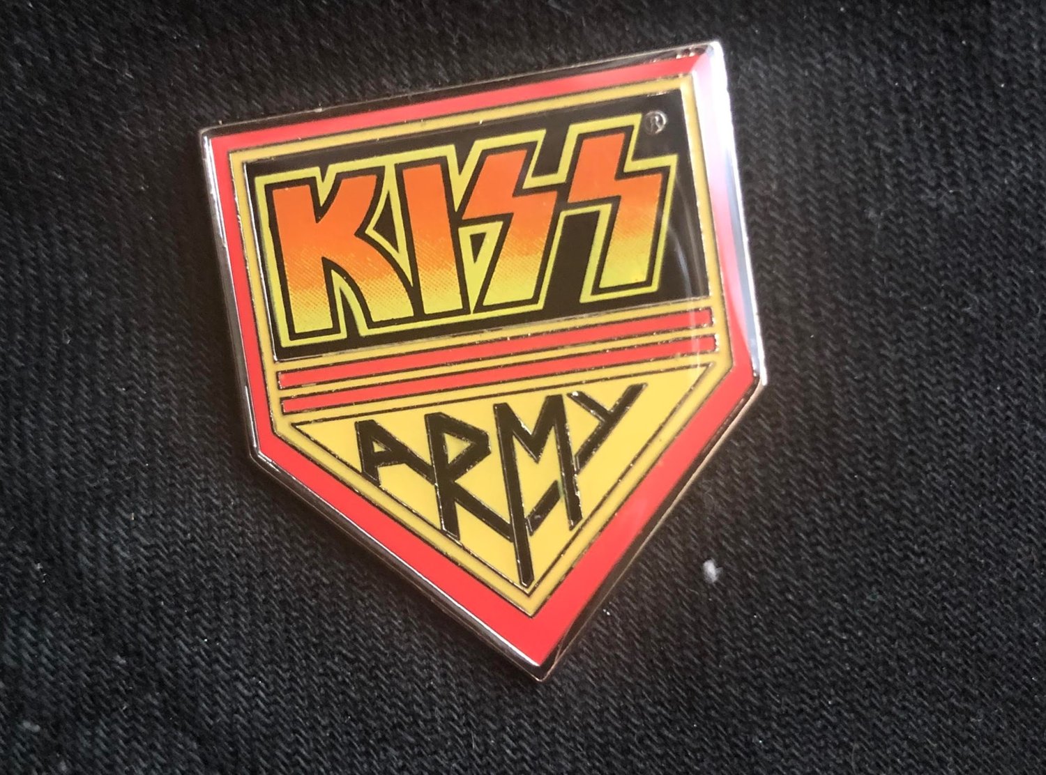 Image of Kiss Army Enamel Pin