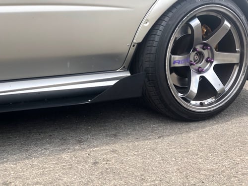 Image of 02-07 WRX/STI Side Skirt Extensions