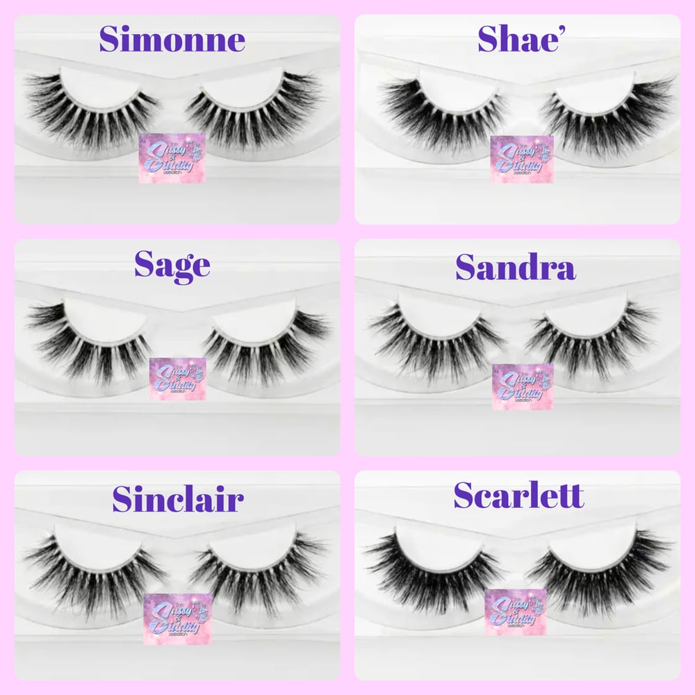 Image of The Siddity Selection Eyelashes