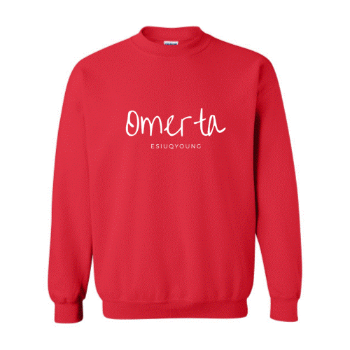 Image of Red Omerta Crewneck 
