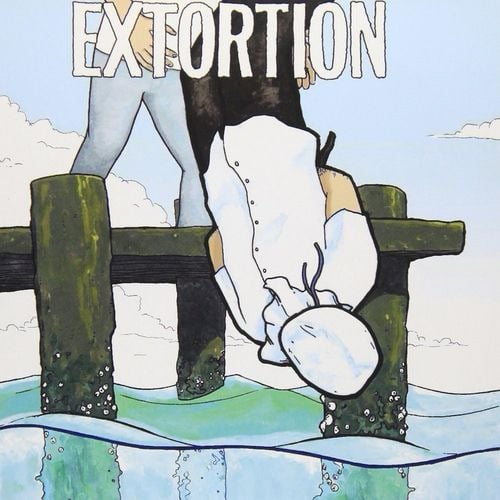 Extortion / Agents Of Abhorrence “split” 7”