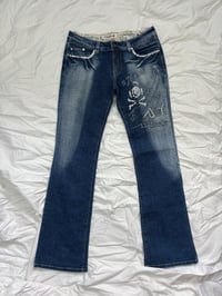 Image 3 of 00s Low rise jeans // 36