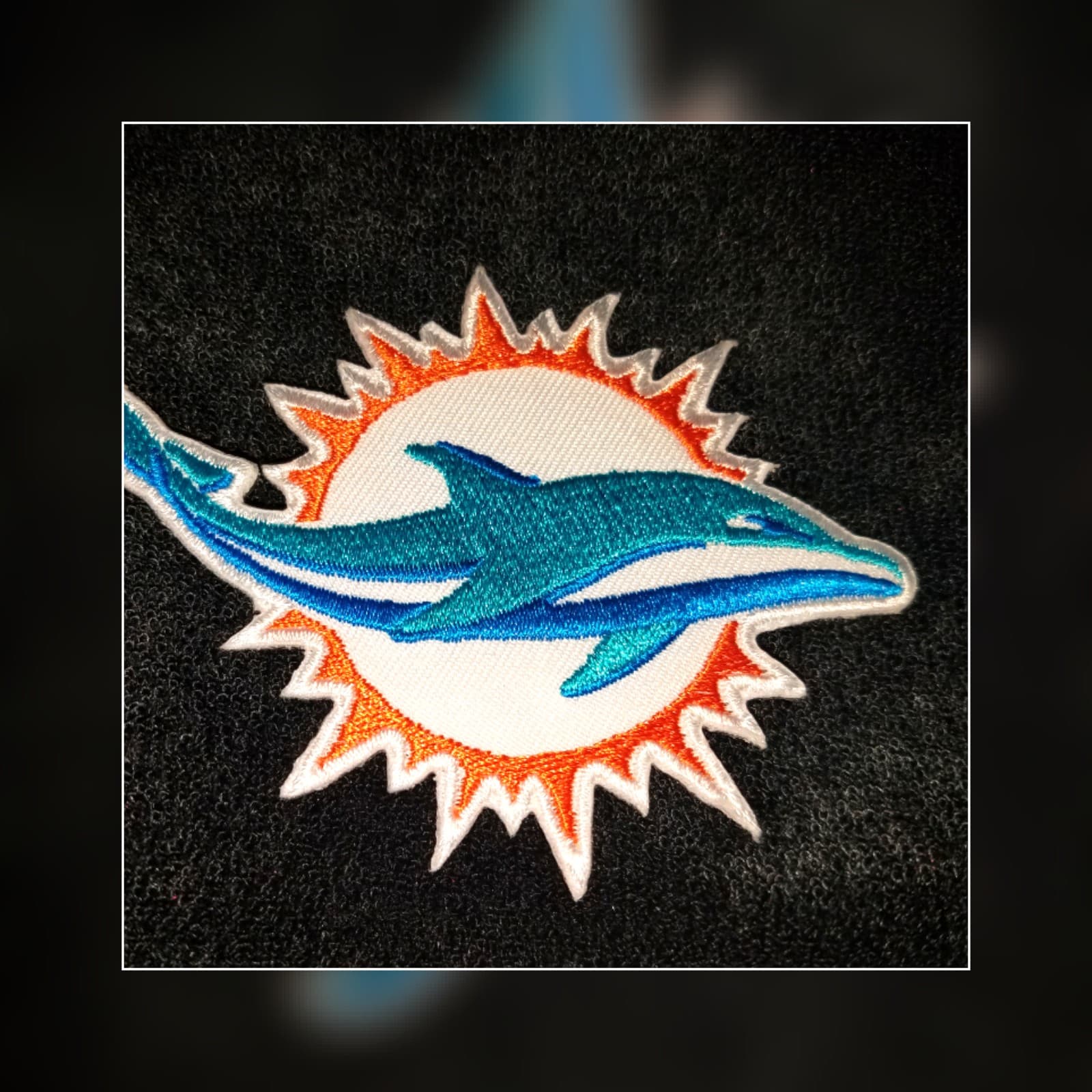 Miami Dolphins embroidered Iron on patch