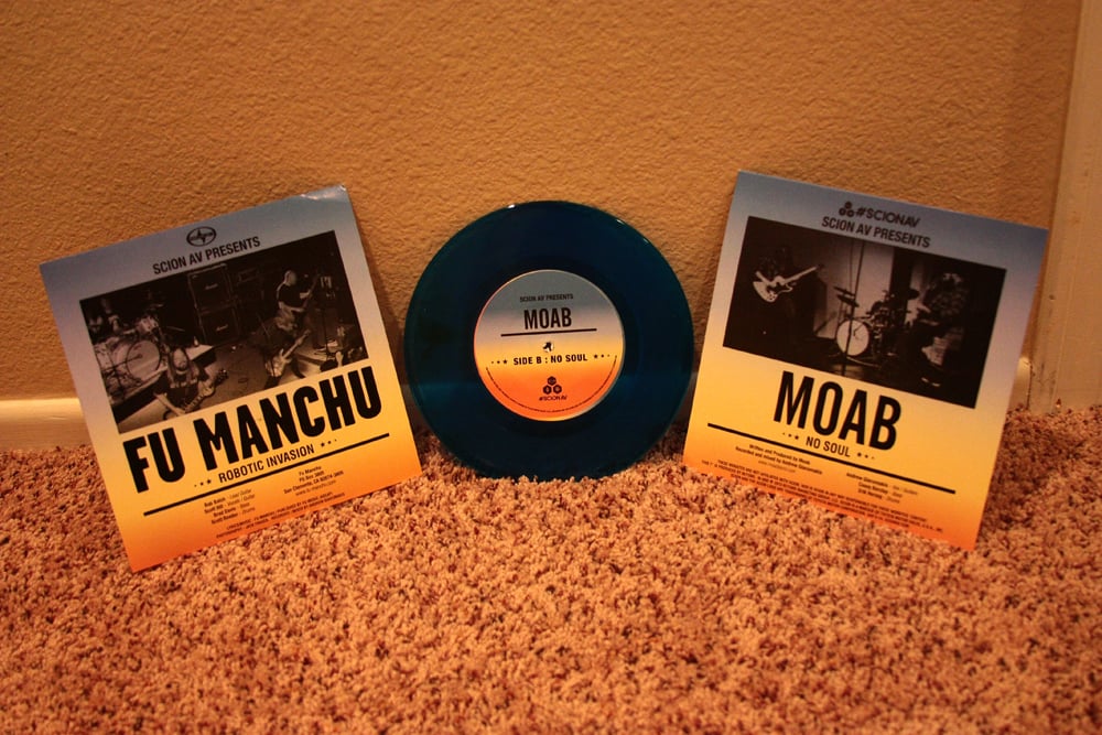 Image of Fu Manchu / Moab Split 7" vinyl