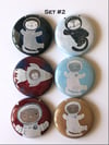 Space Cats Flair Buttons