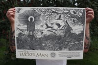 Image 1 of The Wicker Man official poster. Artist proof copies  (variant) signed by Britt Ekland