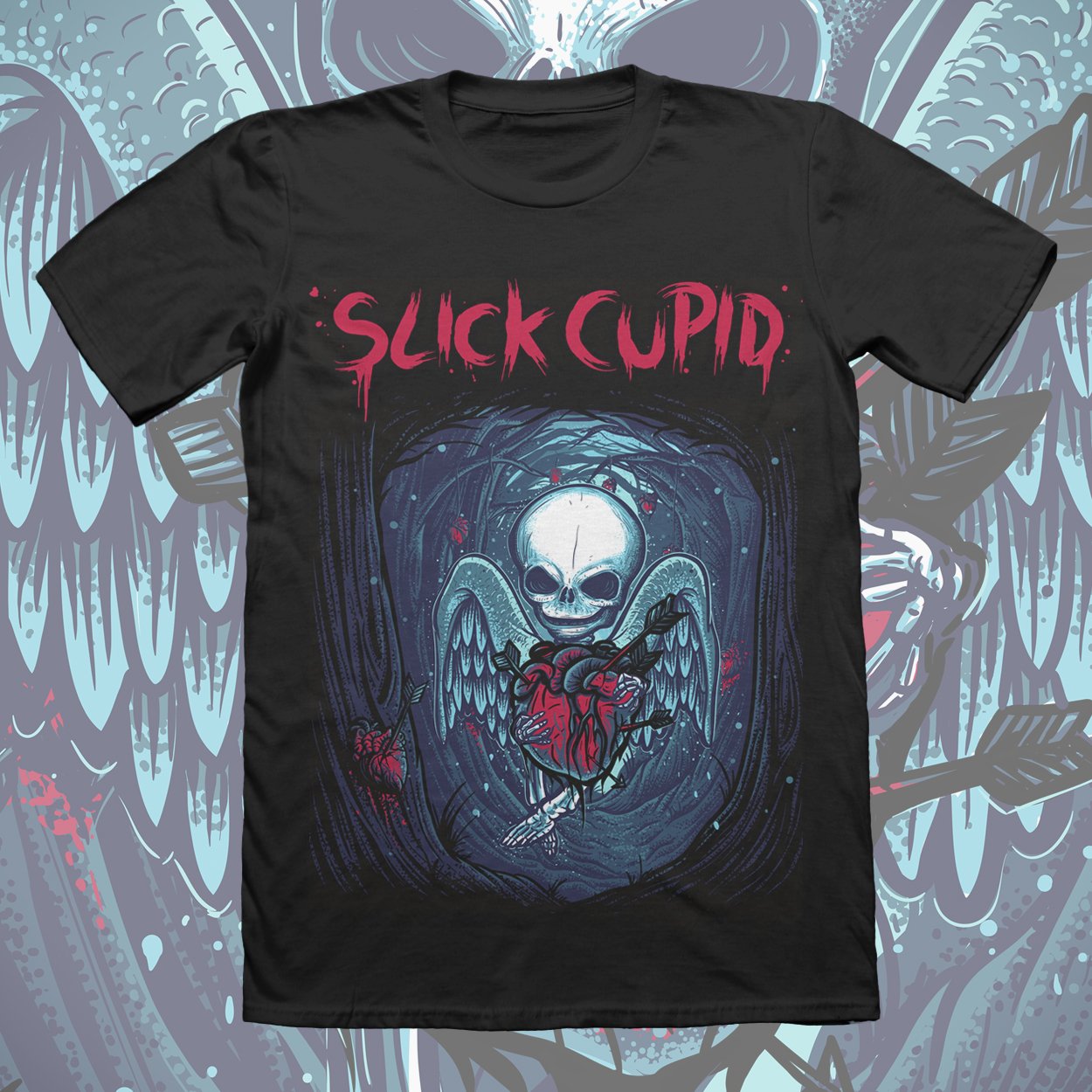 Image of Skeletal Cupid T-Shirt