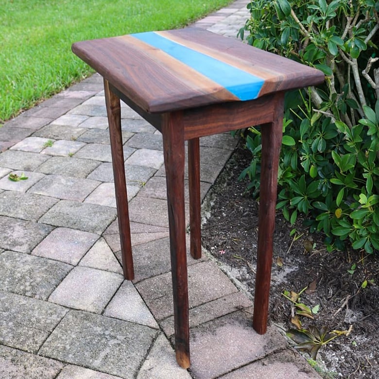 Image of Black Walnut river side table 