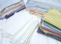 Image 4 of  Merino Silk Felted Layer with Organic Look - Vintage Pink