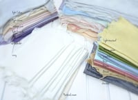 Image 5 of  Merino Silk Felted Layer with organic Look Natural Ecru (White)