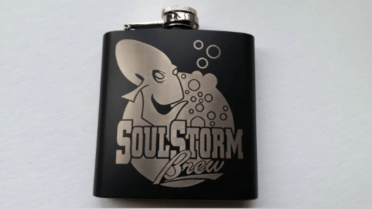 Image of Abe's Odyssey (Soul Storm Brew) 6 oz flask.