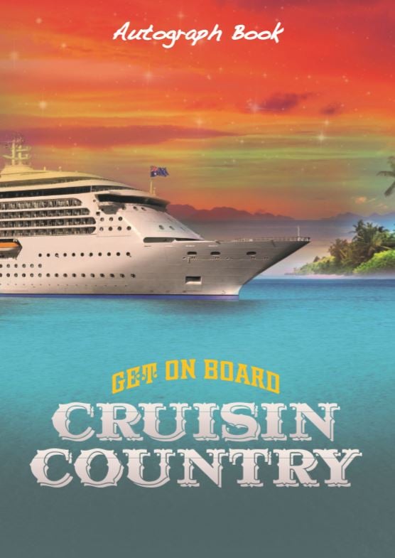 Cruisin' Country Autograph Book Choose Your Cruise