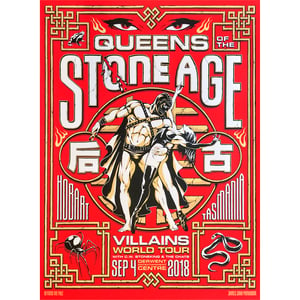 Image of Official Queens Of The Stone Age Tour Poster