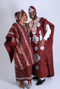 Image 5 of Fabric full package- Deluxe Aso oke and Aso ebi 