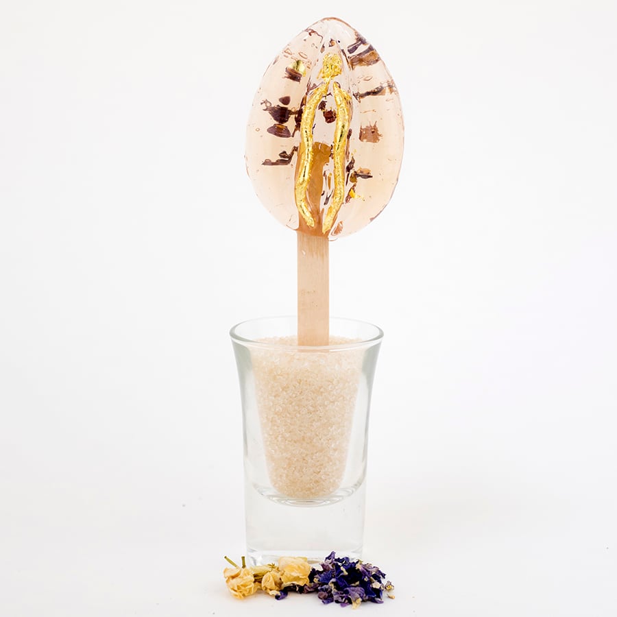 Image of WonderKunt - Lollipop Jasmine & Violet // Sucette Jasmin & Violette