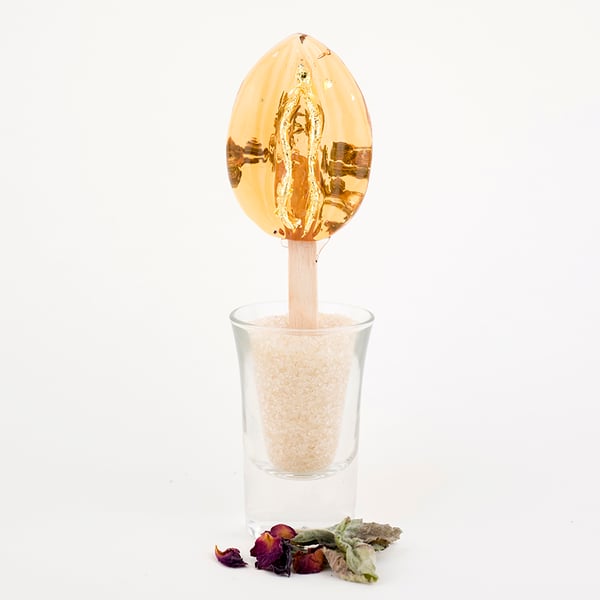 Image of WonderKunt - Lollipop Hibiscus & Mint // Sucette Hibiscus & Menthe