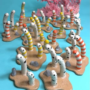 Image of Garden Eel Ring Holders