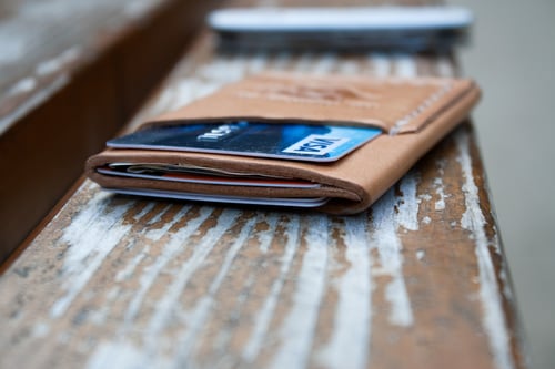 Image of El Primero — "Natural Tan" Italian Cowhide Leather Wallet