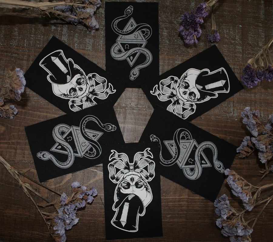 Image of Fancy Fetus/As Above So Below Patches