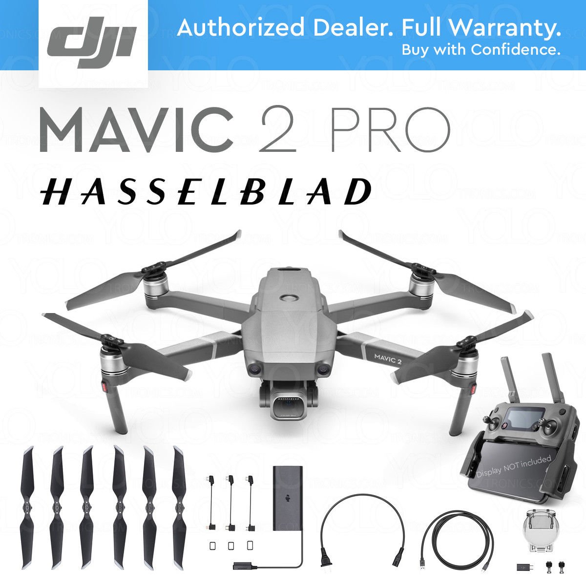 Image of DJI-MAVIC-2-PRO-with-HASSELBLAD-Camera-20-MP-1-034-CMOS-Sensor-HDR DJI-MAVIC-2-PRO-with-HASSELBLAD