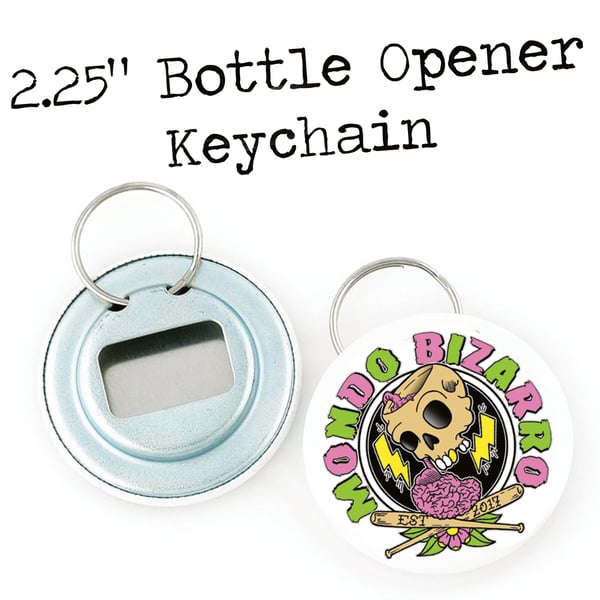 Image of 2.25" Bottle Opener Keychain