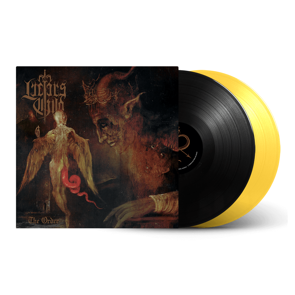 Image of "The Order" LP (Black & Transparent Yellow)