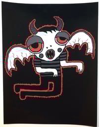 Image 2 of Elliott Bat (8.5 X 11 Matte Print)