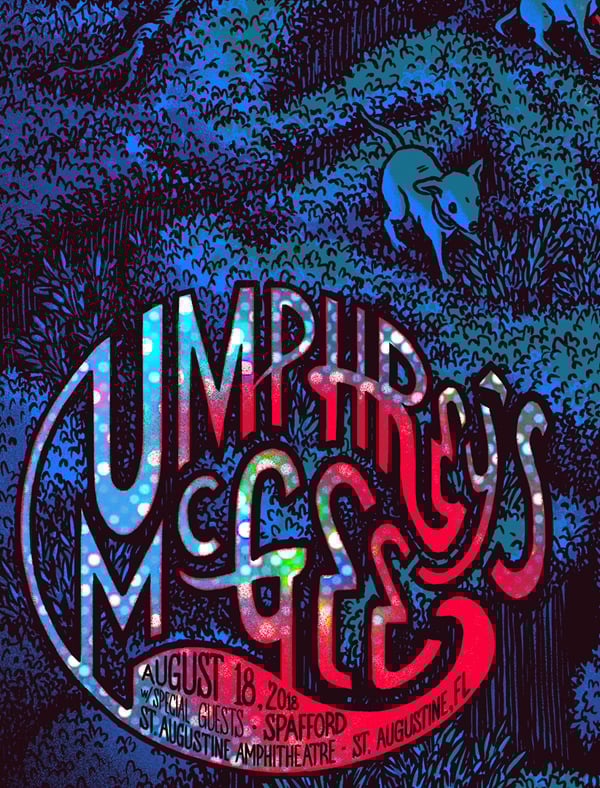 Image of Umphrey's McGee - St. Augustine, FL 2018 - "Dots on Dots" HoloFoil