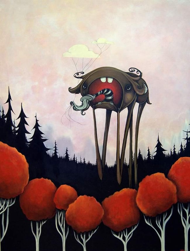 He Brings the Clouds