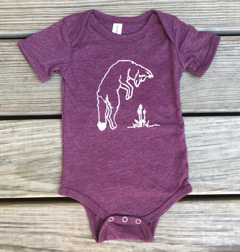 Image of Jumping Fox Onesie - Owlet Collection