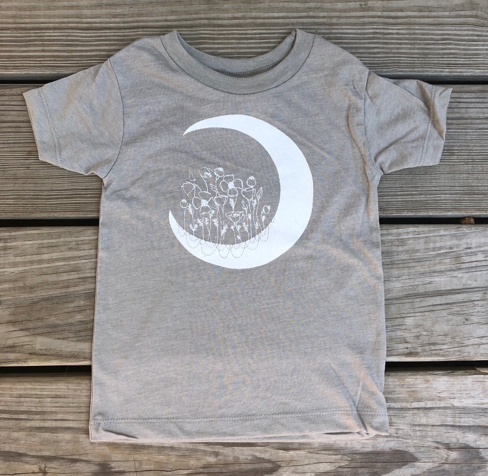 Image of Poppy Moon infant + toddler tee - Owlet Collection