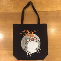 Image 3 of FROGGY FIRE TOTE BAG