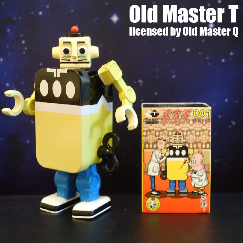 Image of OLD MASTER T OFFICIALLY LICENSED BY OLD MASTER Q -  TC-011