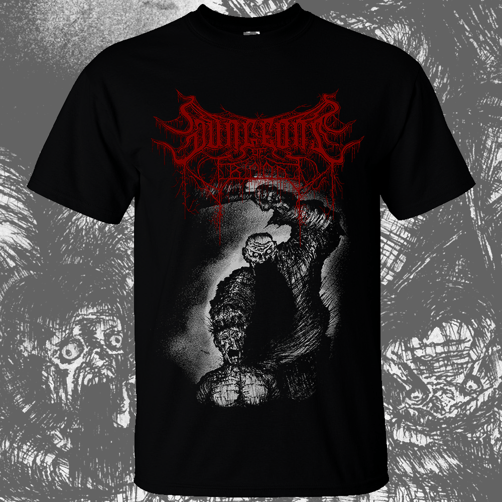 Image of Dungeons of Blood - Forlorn Graves T-Shirt