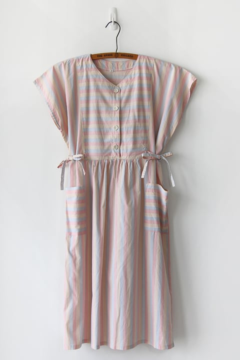 Image of SOLD Pastel Paddlepop Side Tie Dress