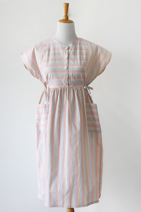 Image of SOLD Pastel Paddlepop Side Tie Dress