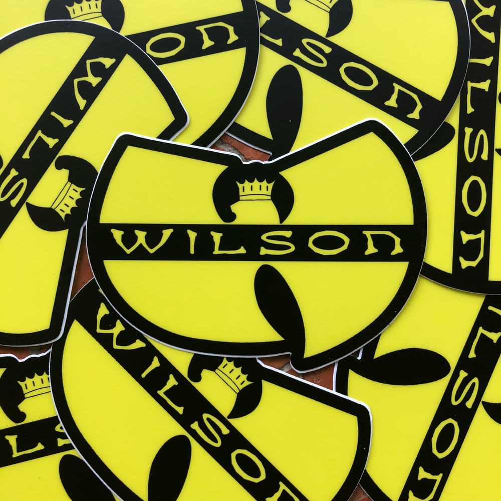Image of Wilson/Wu-Tang stickers