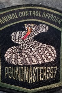 Image 1 of PM597 Animal Control embroider collector patches