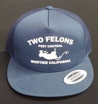 Image 1 of Two Felons "Pest Control" V2 Trucker (Navy) 