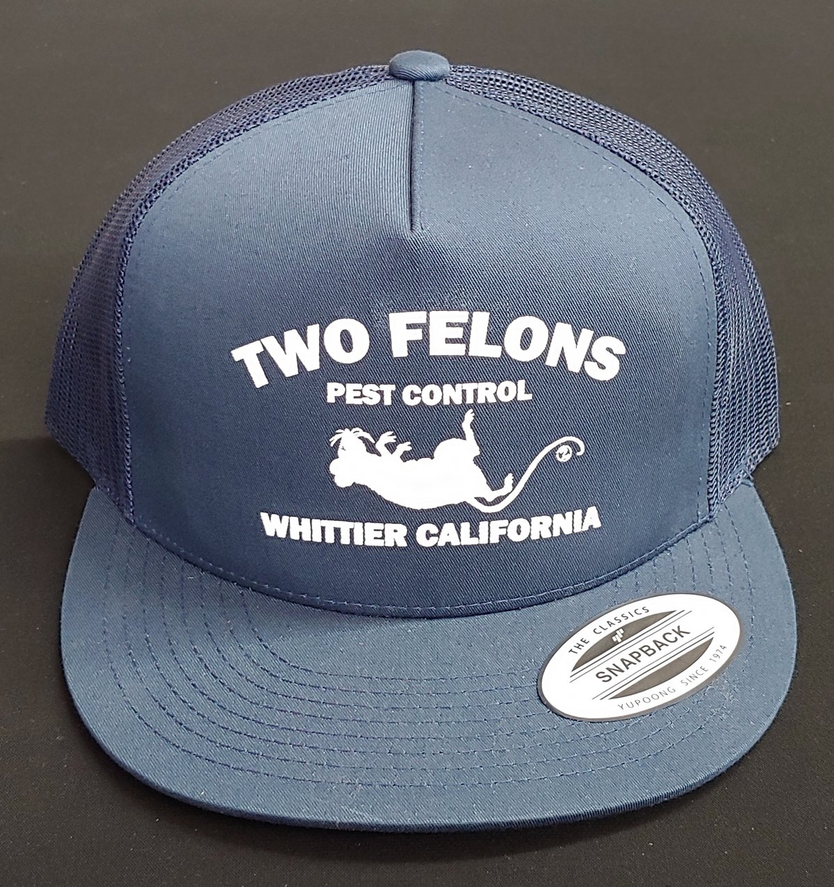 Two Felons "Pest Control" V2 Trucker (Navy) 