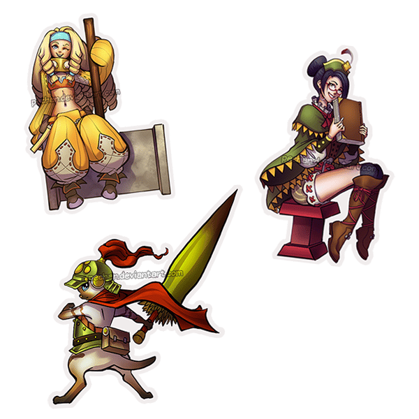 Image of MH4U Stickers
