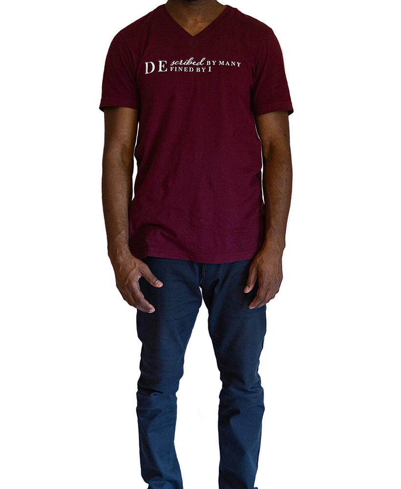 Image of Defined By 1 (Maroon Unisex)